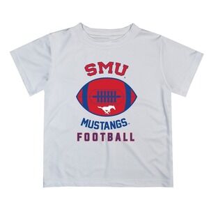 SMU Mustangs Football Short Sleeve Tee Shirt